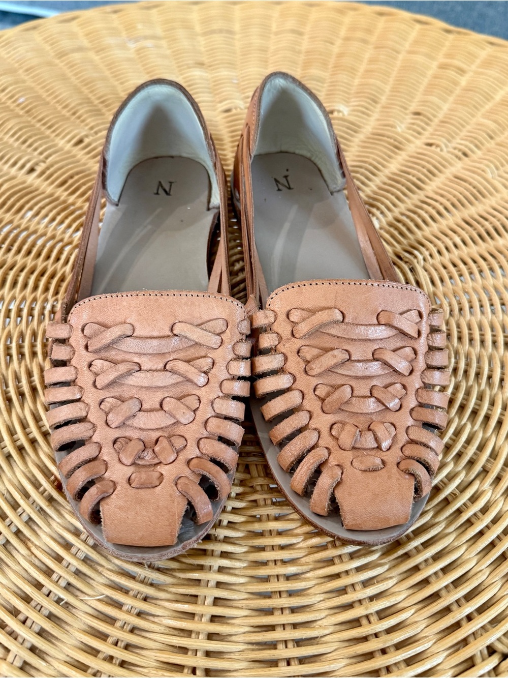 Nisolo Huarache Sandals Almond